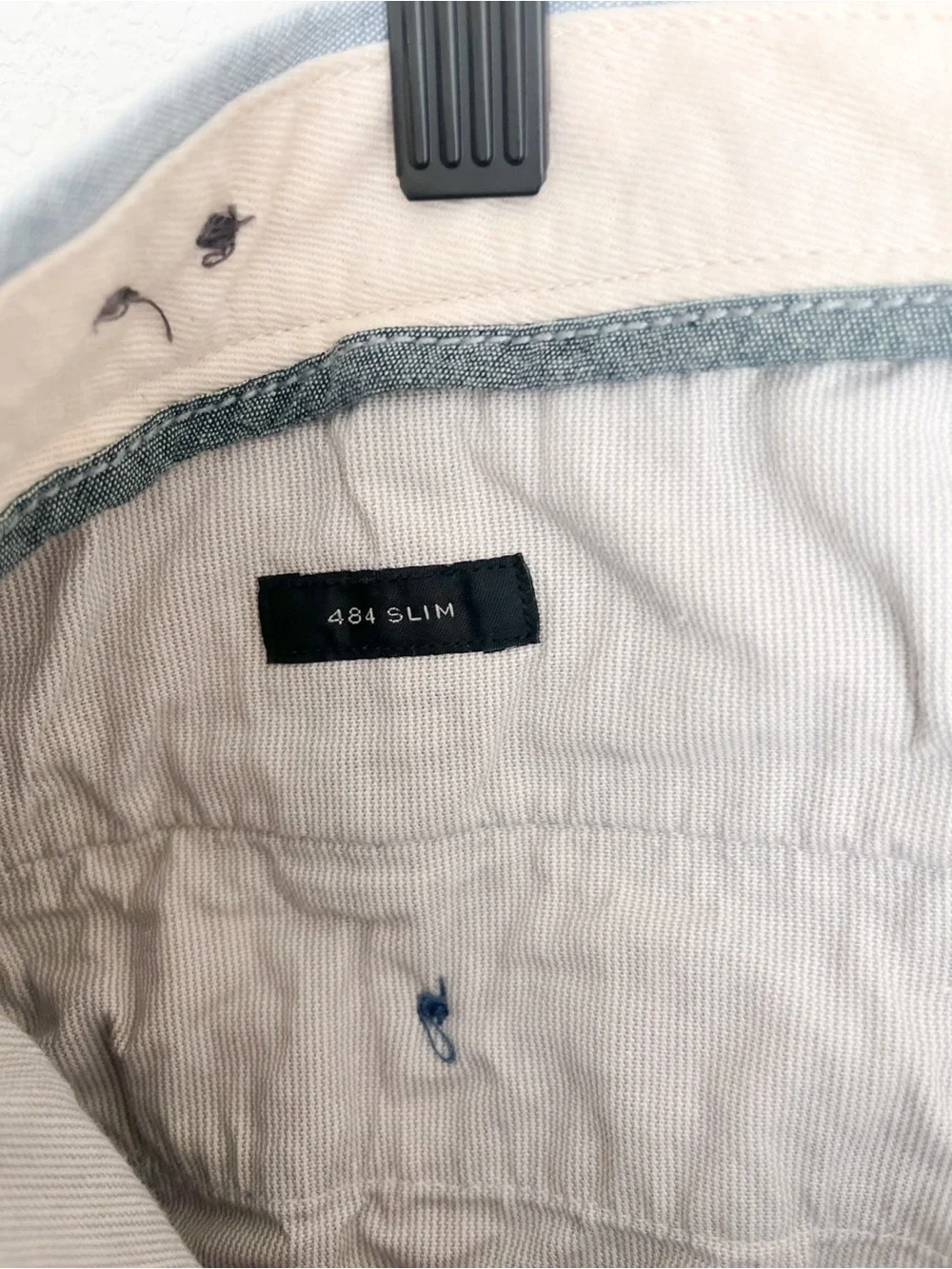 J.Crew 484 Slim Stretch Chino Pants | Dusty Blue | 32 × 30
